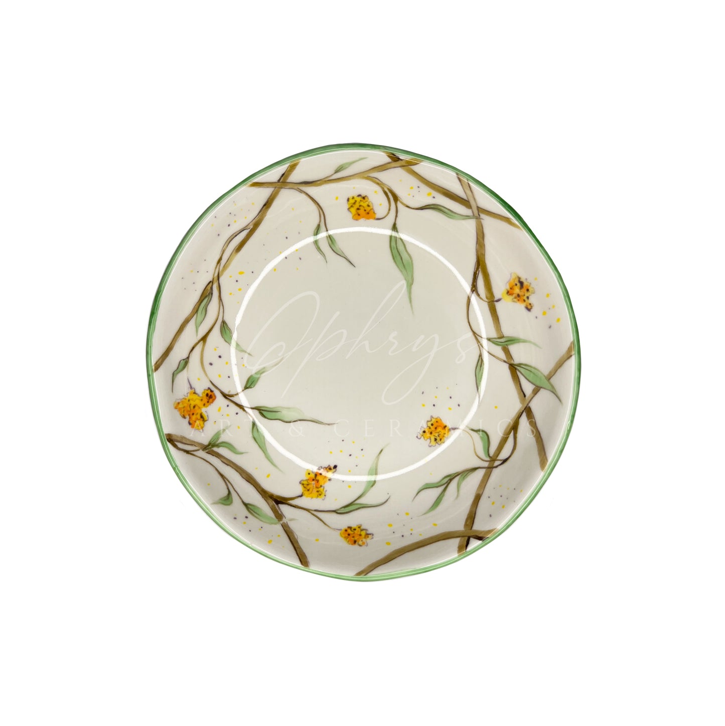 “Blooming” Handmade Ceramic Plate