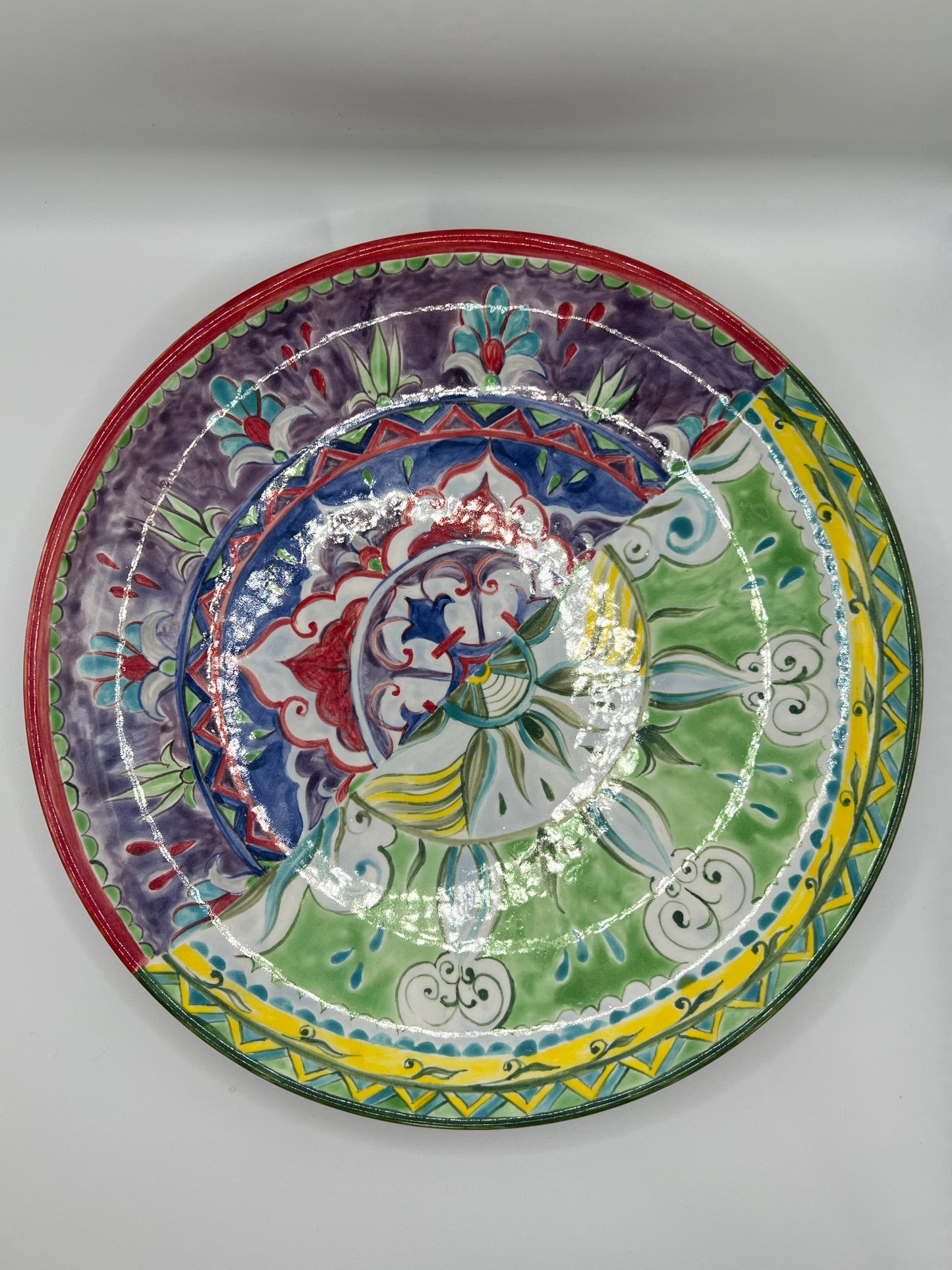 "Dualora" Handmade Ceramic Plate