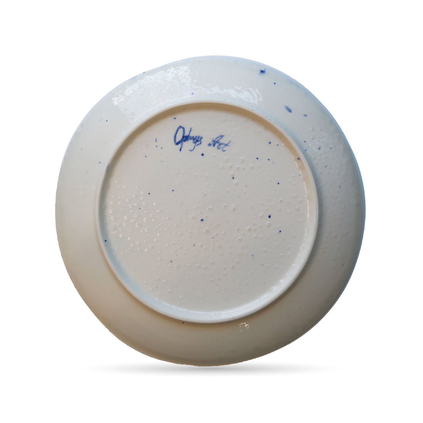 "The Blue Nar Garden" Handmade Ceramic Plate